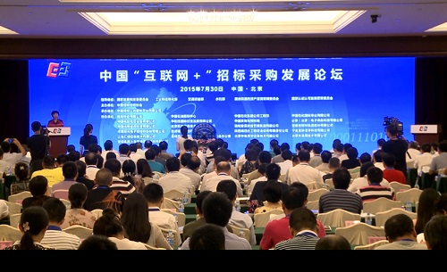 中國招標投標公共服務平臺網站開通儀式